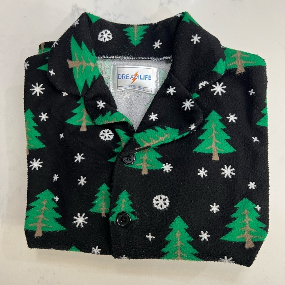 Christmas pajamas 🎄🎅 Boy size : 4T🤍 Excellent conditions - Picture 5 of 6